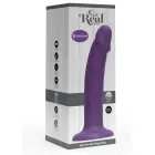 Strap-on vibreeriv dildo – 19.5 cm (7.7″) – Lilla — Foto 3