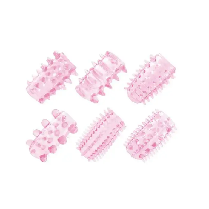Timeless Flexible Cock Rings – 6 pack – Pink