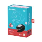 Double Joy partnera vibrators – melns — Foto 1