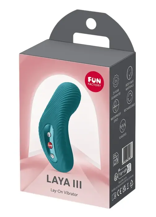 Fun Factory Laya III зеленый клиторальный стимулятор – 10.7 cm