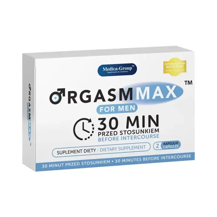 Medica-Group Orgasm Max for Men пищевая добавка для мужчин – 2 шт.