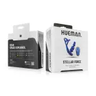 Hueman Stellar Force вибрирующая и вращающаяся анальная пробка с эрекционным кольцом – 10 см (3.9″) – Прозрачная — Фото 2