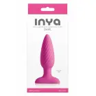 INYA Swirl Pink – Vibrating Ribbed Plug, 10 Modes, 10.7 cm — Photo 1