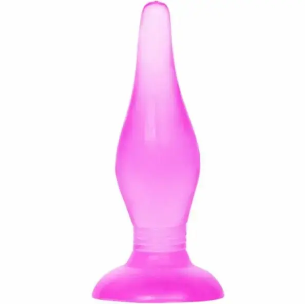 Baile Lilac Soft Touch рельефная анальная пробка – 14.2 cm – Фиолетовый