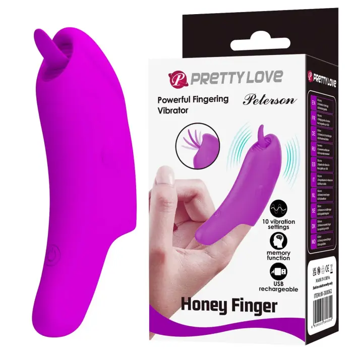 Pretty Love Peterson Honey – finger vibrator – 10 vibration modes