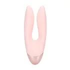 Amour divu motoru vibrators – rozā Foto 3