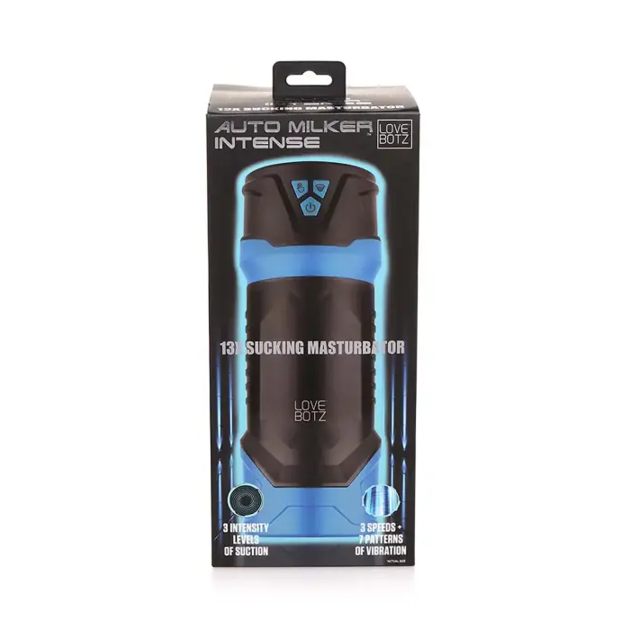 The Auto Milker Intense Sucking Masturbator – 15 cm (6″) – Black