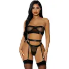 Good As Gold Lingerie Set – XL – Black — Photo 2