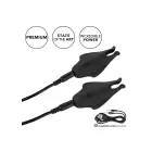 Nipple Play uzlādējamās nipeļu knaibles – melnas Foto 5