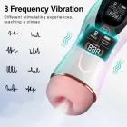 Interactive Vibrating Masturbator – 8 Vibration Modes — Photo 4
