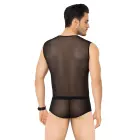 Krekls un šortu komplekts – melns – M/L — Foto 2