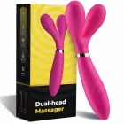 ARMONY Y-WAND Massager & Vibrator Double Head – 19 cm (7.5″) – Pink — Photo 5