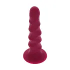 Strap-on rievots dildo – 16 cm (6.3″) – Sarkans — Foto 5