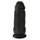 KC Chubby Dark Dildo – 23 cm (9″) – Black — Photo 3