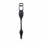 Evolved Novelties Plug & Tug Dual Stimulation Silicone System – 12.7 cm – Black — Photo 4