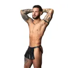 Male Power Spartacus Skirt Jock – Black – L/XL Photo