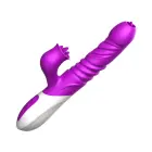 Heating Thrusting Vibrator with Clitoral and G-Spot Stimulator – USB Rechargeable — Photo 3