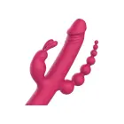 Essentials Anywhere Pleasure Vibe for Couples – Pink — Photo 4