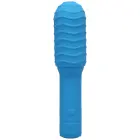 Elite Pocket Rocket mini vibratorius su keičiamu priedu – 10 cm (4″) – mėlynas — Nuotrauka 4