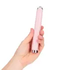 Loveline Glass Vibe – klasikinis stiklinis vibratorius – rožinis — Nuotrauka 5