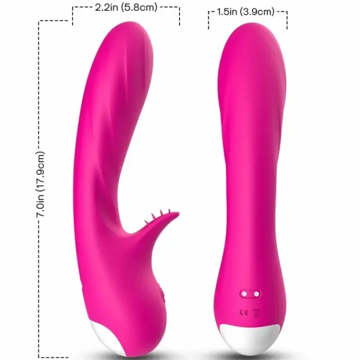 ARMONY Romance двойной вибратор – 18 см (7″) – розовый