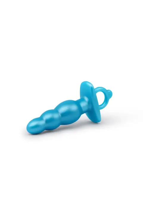 B-Vibe Bounce Plug – 18–20 cm – Tirkīza – Blue Foto 5