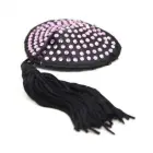 Südamekujulised nibukatted tuttidega – roosad – komplekt Photo