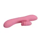 PRETTY LOVE CHRIS USB triušio vibratorius – 20.5 cm (8″) – violetinis — Nuotrauka 4