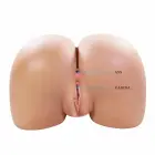 CRAZY BULL Julia XXL Double Entry Vibrating Masturbator – Skin — Photo 1