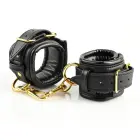 Sportsheets Special Edition Restraint Set with Satin Blindfold, Gold Accents — Photo 2