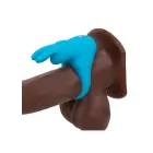 Happy Rabbit Rechargeable Vibrating Cock Ring – Blue — Photo 3