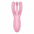 Satisfyer Threesome 4 Connect App вибратор – 18 cm (7″) – розовый — Фото 5