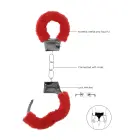 Beginner's Furry Handcuffs – Red — Photo 5