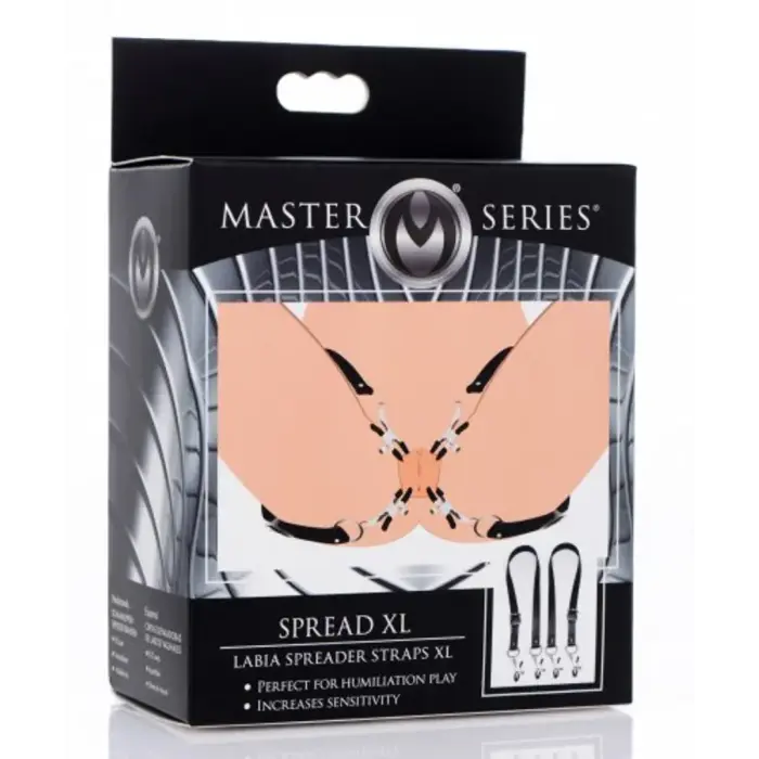 Spread XL Labia Spreader Belt – Black
