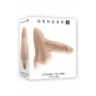 Gender X Stand to Pee – silicone STP device – light flesh – 12.7 cm — Photo 1