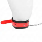KINK regulējama sarkana apkakle 65 cm – mākslīgā āda — Foto 3
