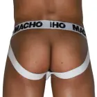 Macho MX29BL – jockstrap with double rear straps – white – L — Photo 3