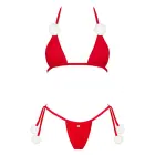Obsessive Bobble Girl Lingerie Set – Red – S/M — Photo 5