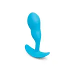 B-Vibe Prostate-Stimulating SnugPlug Anal Plug – S – Blue — Photo 4