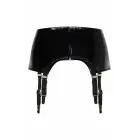 Guilty Pleasure Midnight Suspender Belt – чёрный – XL — Фото 4