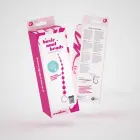 Basic anālo bumbiņu ķēde – 25.4 cm – Rozā Foto 1