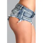 Back Up Booty Shorts - Black - L — Photo 2