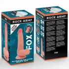 Rockarmy Fox – dual-density liquid silicone dildo with suction cup – 19 cm — Photo 8
