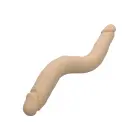 Bend and Hold kahekordne dildo – 40.75 cm (16″) – nahavärv — Foto 4