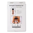 Sportsheets Saffron Chained & Tamed köidikute komplekt – reguleeritav punane-must — Foto 7