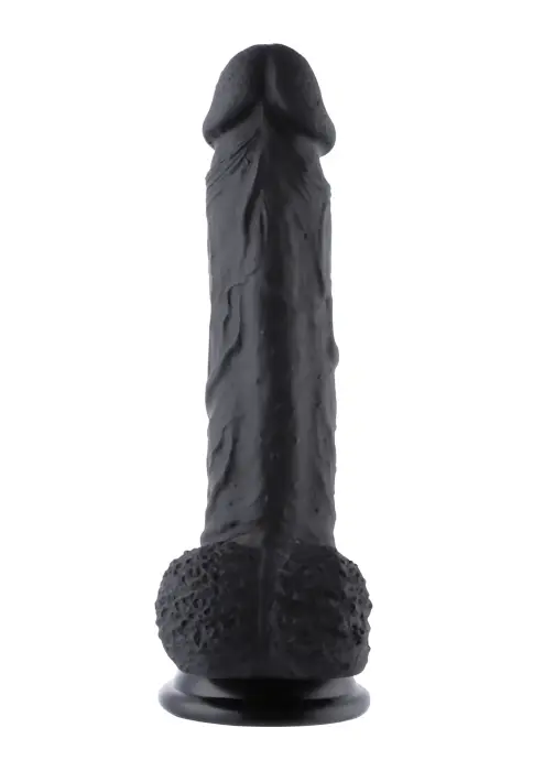 Hismith KlicLok dildo – 20 cm (8″) – Melns Foto 5