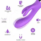 ARMONY triušio vibratorius – 20 cm (7.9″) – violetinis — Nuotrauka 3