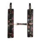GEISHA Floral Jacquard pahkla köidikud – mustad — Foto 3