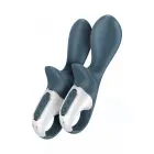 Satisfyer Air Pump Booty 2 надувной дилдо – 17.5 cm (7″) – Темно-серый — Фото 5