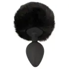 Fluffy Tail dildo – M – Juodas Photo